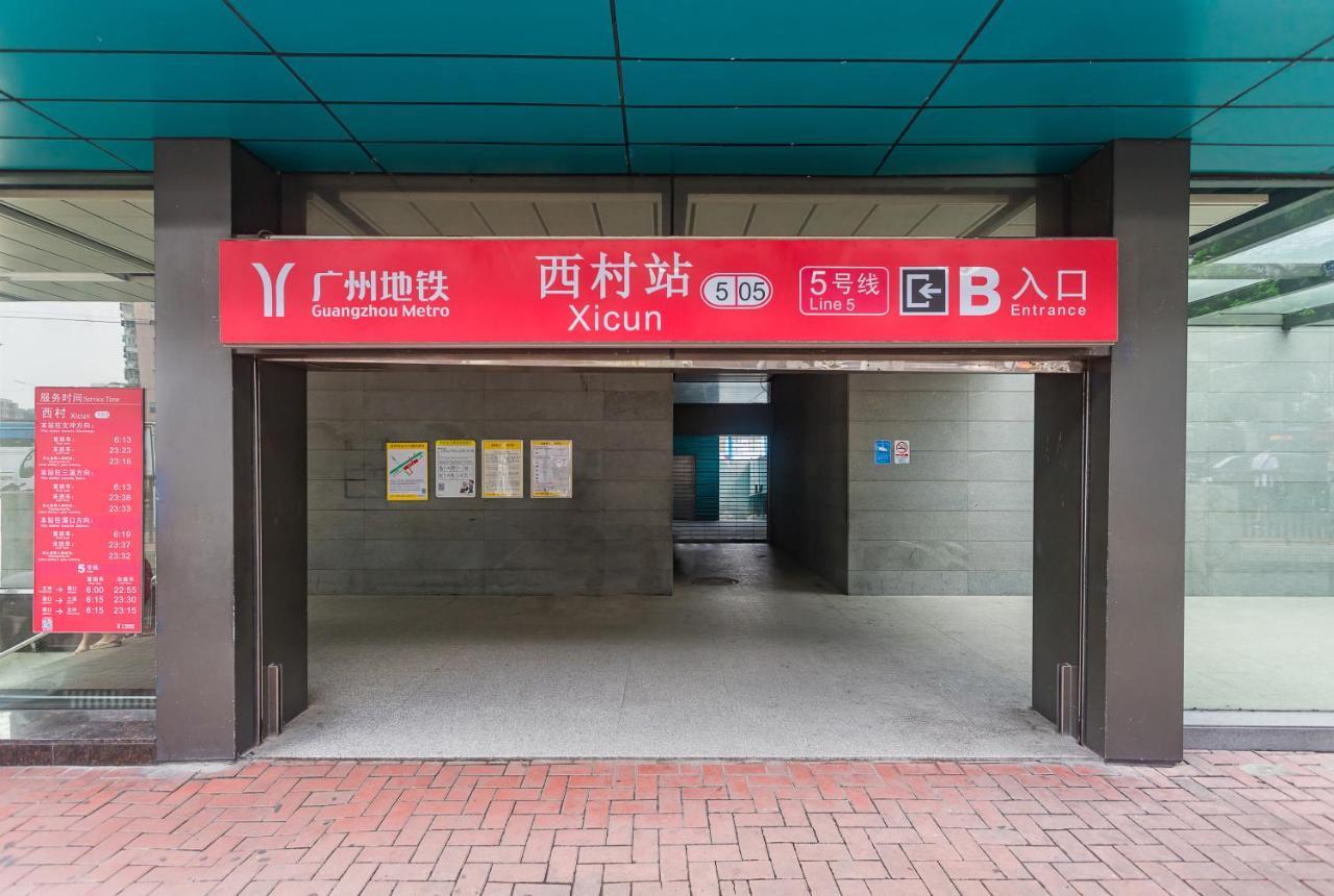 Super 8 Hotel Select Guangzhou Railway Station Xicun Subway Station Eksteriør billede